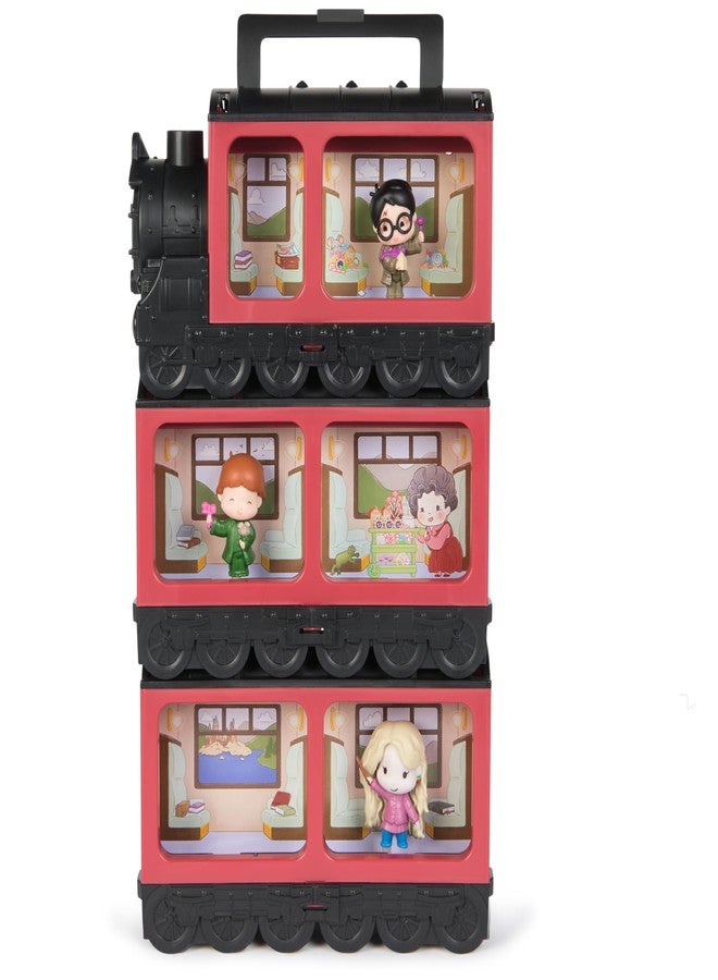Wizarding World Harry Potter, Micro Magical Moments Hogwarts Express Collectibles Display & Carrying Case with 3 Figures, Gifts & Stocking Stuffers for Kids - Image 4